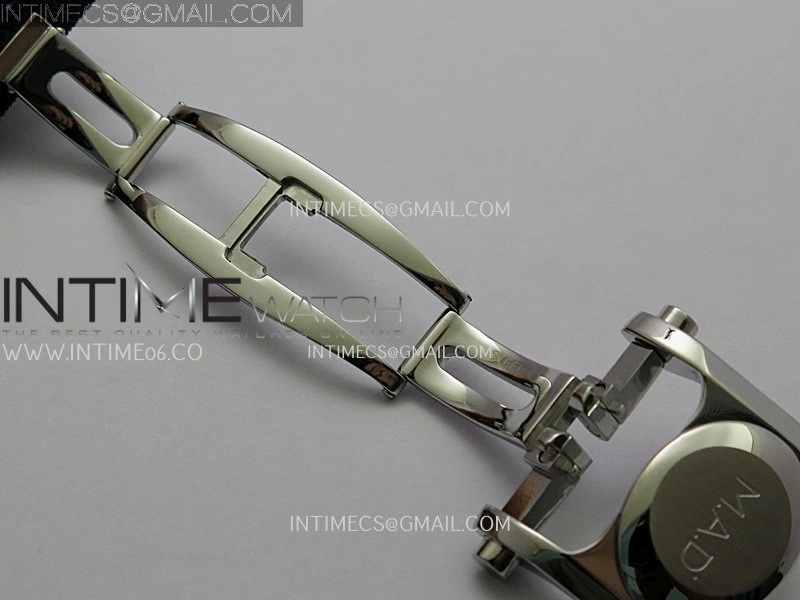 MB&F M.A.D.1.Purple SS K1F 1:1 Best Edition on Black Leather Strap Miyota 821A